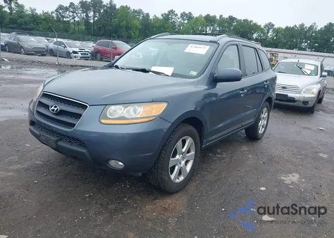 2008 Hyundai Santa Fe Limited/Se z USA, uszkodzony, nr VIN 5NMSH13E98H181836
